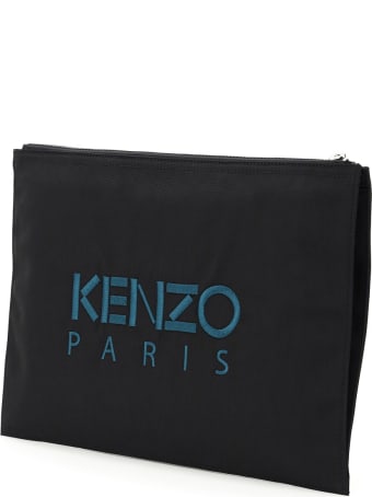 Kenzo Document Holder Clutch Tiger