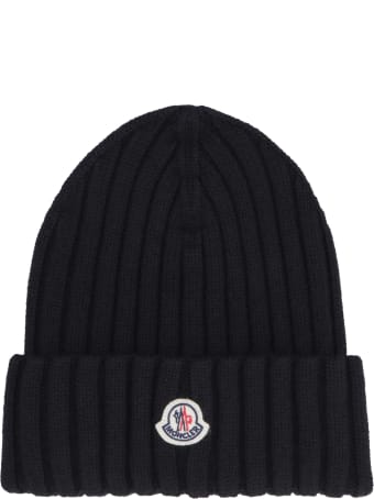 Moncler Ribbed Wool Beanie