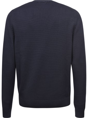 Malo Plain Ribbed Sweatshirt