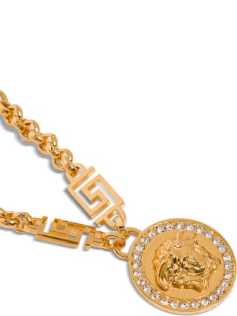 Versace Medusa Metal Necklace