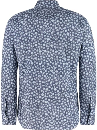 Barba Napoli Printed Cotton Shirt