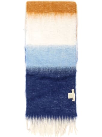 Lovat & Green Multicolor Striped Scarf