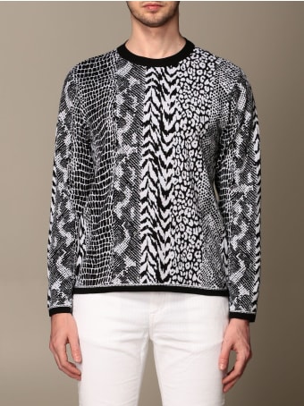 Roberto Cavalli Sweater Roberto Cavalli Animalier Crewneck Sweater