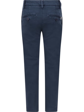 Dondup Blue ''perfect''pants For Girl With Iconic D