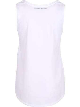 'S Max Mara 'chopin' Cotton Tank Top