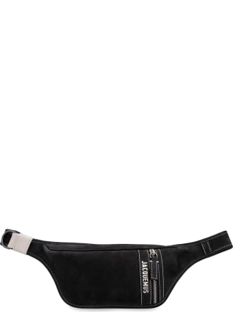 Jacquemus Le Banane Leather Belt Bag With Logo