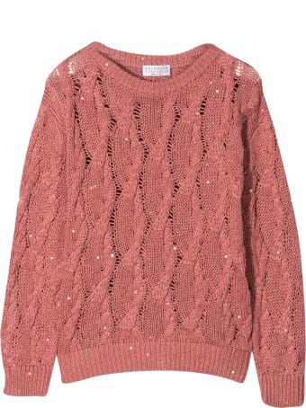 Brunello Cucinelli Pink Sweater