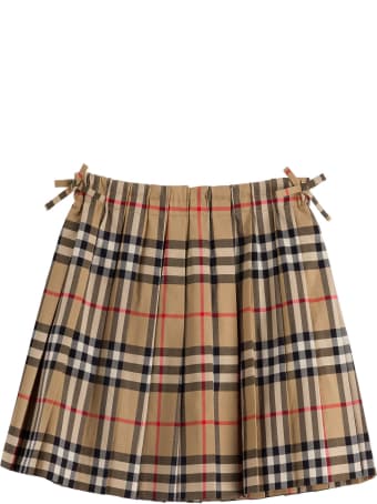 Burberry Pearly Mini Check Skirt