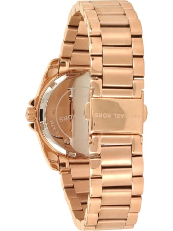 Michael Kors Rose Golden Mini-size Blair Multi-function Glitz Watch