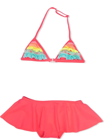 Billieblush Swimsuit With Ruches