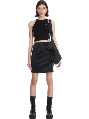 Fila Tama Topwear In Black Polyester