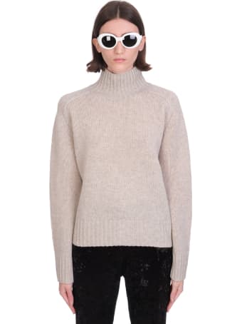Acne Studios Knitwear In Beige Wool