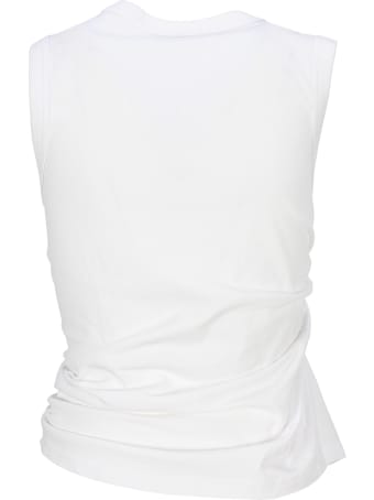 T by Alexander Wang Gathered Detail Top