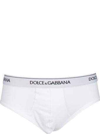 Dolce & Gabbana White Cotton Briefs