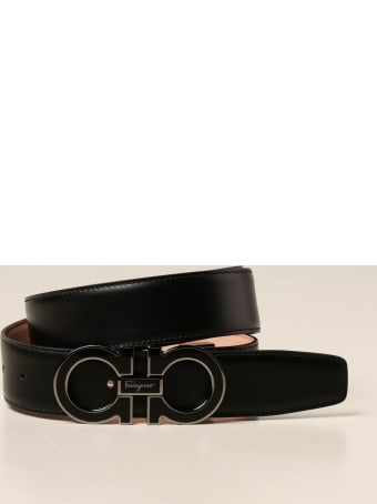 Salvatore Ferragamo Belt Salvatore Ferragamo Gancini Leather Belt