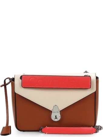 Calvin Klein Coral Mix Crossbody Bag