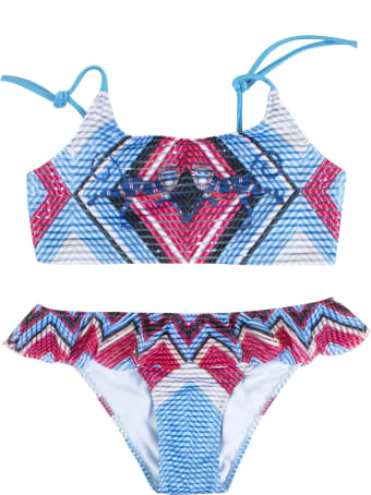 Pin-Up Stars Little Girl Bikini With Ruffles