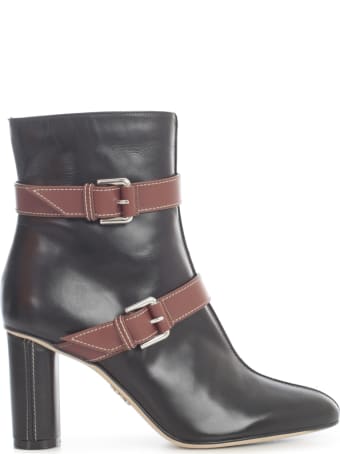 Rodo Ankle Boots Double Buckle