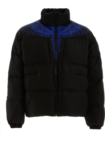 Marcelo Burlon Wings Print Puffer Jacket