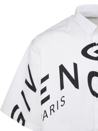 Givenchy Refracted-logo Shirt