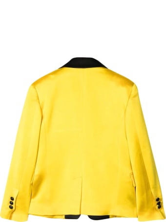 Balmain Two-tone Single-breasted Teen Blazer