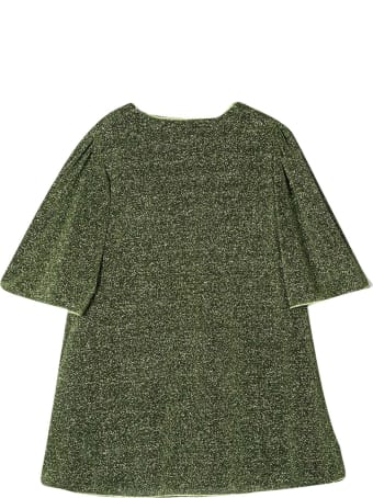 Oseree Green Glitter Dress