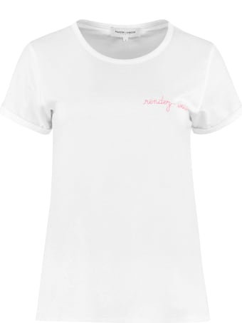 Maison Labiche Embroidered Cotton T-shirt