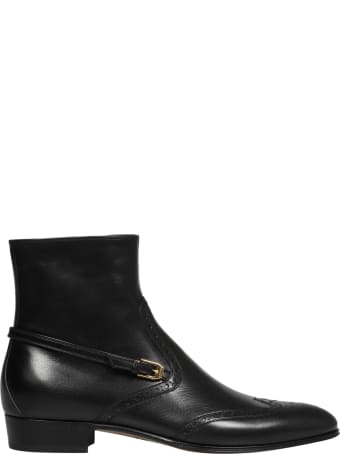 Gucci Bootie Leather Ls Quentin