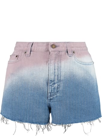 Saint Laurent Denim Shorts