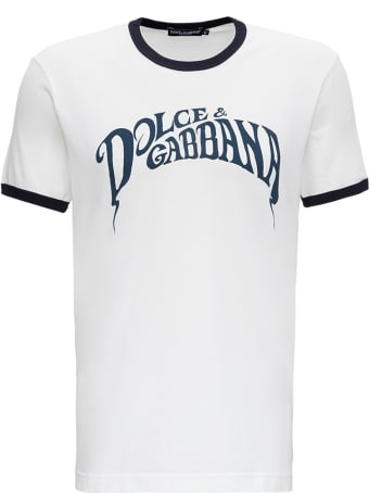 Dolce & Gabbana Jersey T-shirt With Logo Print