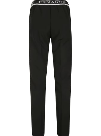 Ermanno Ermanno Scervino Ribbed Waist Classic Trousers