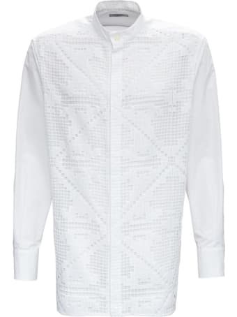 Valentino Oversized Shirt In Cotton Poplin