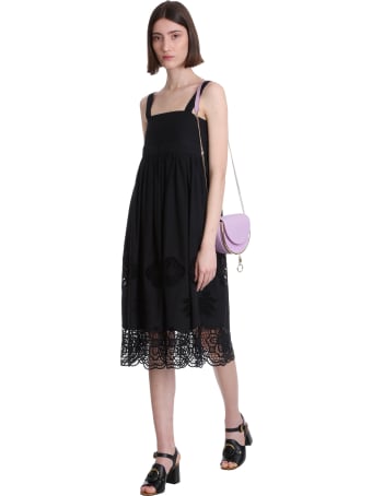 See by Chloé Dress In Black Cotton