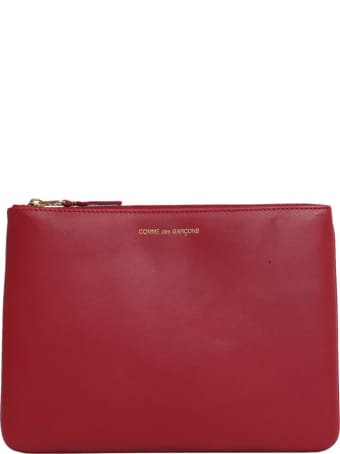 Comme des Garçons Wallet Leather Pouch
