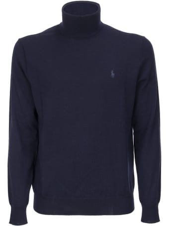 Ralph Lauren Turtleneck Sweater In Wool