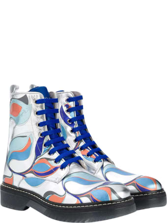Emilio Pucci Multicolor Boots Teen