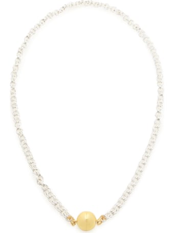 Timeless Pearly Chain Necklace With Magnetic Clasp