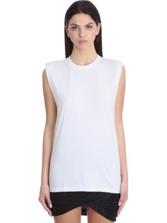 IRO Cosy Topwear In White Cotton