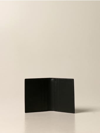 Salvatore Ferragamo Wallet Salvatore Ferragamo Gancini Credit Card Holder In Leather