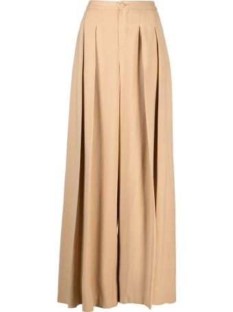Federica Tosi Pleated Viscose Trousers