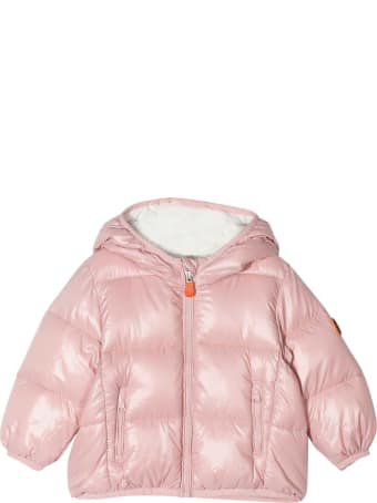 Save the Duck Light Pink Jacket Kids