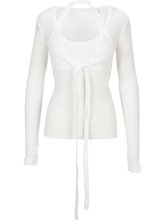 Helmut Lang Wrap Long Sleeves T-shirt