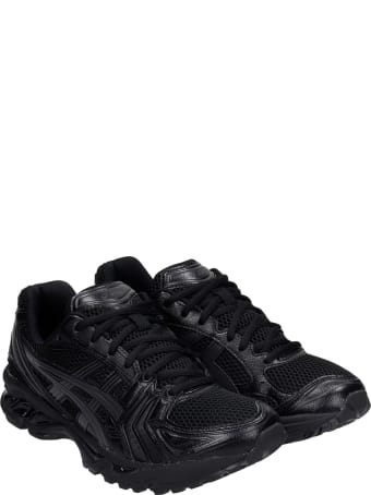 Asics Gel-kayano 14 Sneakers In Black Synthetic Fibers