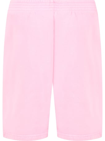 Balenciaga Pink Short For Girl With Logo