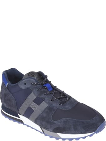 Hogan Paneled Logo Sneakers