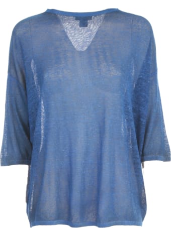 Avant Toi Boat Neck Pullover In Linen Viscose