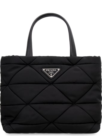 Prada Quilted Nylon Tote