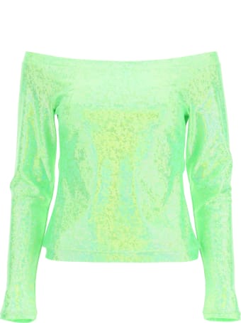 Saks Potts Herm Green Shimmer T-shirt