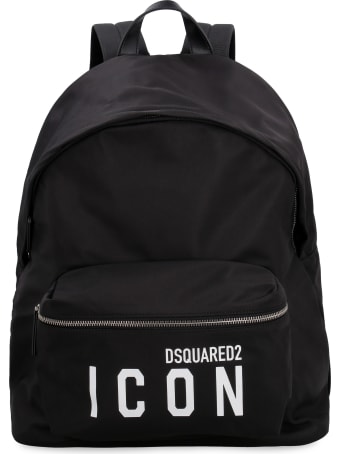 Dsquared2 Logo Detail Nylon Backpack