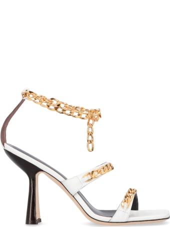 BY FAR Gina Leather Sandals